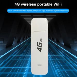 Routers 4G LTE Modem Dongle Router SIM Card Slot 2.4G 150Mbps Wireless WiFi Adapter MultiBand Mobile Broadband EU for Home Office