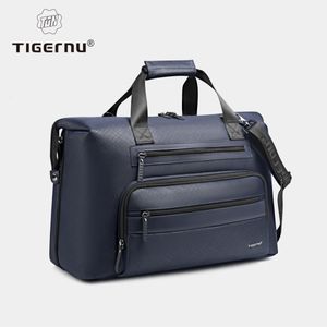 Tigernu große Kapazität Erweiterbar 6 l wasserdichte Männer Reisen Taschen präzise Handtasche Duffel Gepäcktasche Männliche Schulter 240419