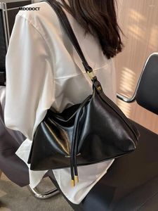 Shoulder Bags Casuals Vintage Handbags For Women Big Large Capacity 2024 Pu Leather Luxury Designer Brand Tote Crossbody Bag Zipper