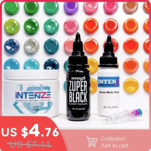 Inks INtenze tattoo pigment ink 30ml/bottle For Body Art Natural Plant Tattoo Machine Supplies professional generally used for totem