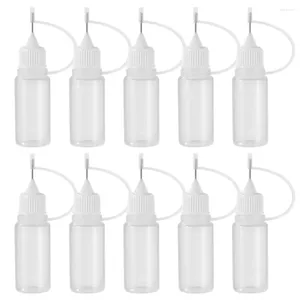 Storage Bottles 30 Pcs Bottled Applicator Glue Squeeze Needle Tip Plastic With Fine