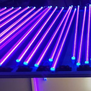 Tubos de LED T8 Integrado LED UV 395-400nm 1ft 2ft 8W AC100-240V Luzes 48LEDS FCC PF0.9 BLUBS Lâmpadas de desinfecção ultravioleta iluminação germinativa direta de Shenzhen China