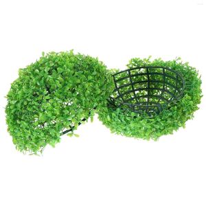 Dekorative Blumen Plastikkugel Party hängende Decke Topiary Ornament