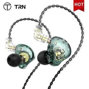 TRN MT1 Hi-Fi 1DD Dynamisches In-Ear-Earphone-Laufwerk HiFi Bass Metal Monitor Ausführen Sport Mörsturm für TRN X7 VX TA1 BA15 ST1 240411