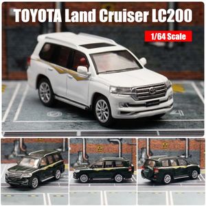 164 Land Cruiser LC200 Modelo em miniatura JKM 164 Premium SUV Toy Car Vehicle Wheels Grátis