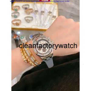 Apwatch Audemar Pigeut Luxury Women Watch Luxury Bust Down With Box IVfe Fantastic Diamonds Bezel Rubber Strfashion Quartz Uhr Montre Audmar Luxe