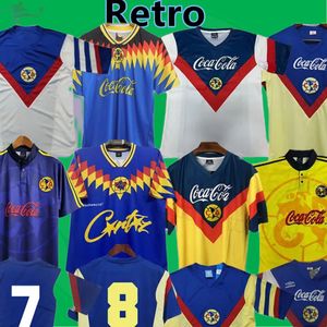 2004 2005 Club America Retro Soccer Jerseys 2001 02 1999 98 LIGA MX 1916-2006 90th Football Dirtts 1995 1990 S.Cabanas Zamorano Brandao Chucho 1988 97 Men uniforms