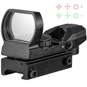 SCOPES RED DOT 20mm / 11mm Red Dot Bk Scope de QD Sight Dovetail Riflescope Reflex Optics Sight for Hunting Rifle Gun Airsoft Tactical