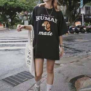 Człowiek Made jamshund krótkoczestrowy T-shirt Kreatywna zabawa japońskie luźne pary mężczyzn i żeńskie noszą bluzkę z drewnem załogi