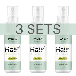 Shampoo&Conditioner 3 Kits Professional Fast Hair Removal And Stop Growth Inhibitor Spray Sets Painess NonIrritating Smooth Your Skin For Women Men