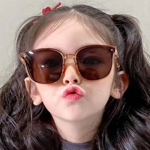 Kids Stylish Foldable Sunglasses Children Sun Glasses Fashion Boys Girls UV400 Square Shades Eyewear 240419
