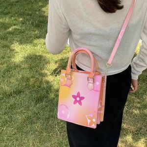 Europe and the United States fashion color mobile phone bag 2024 summer new Macaron sweet sister handbag shoulder bag crossbody bag 18*21*10