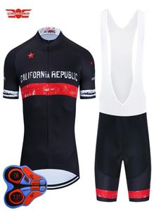 2020 Калифорнийский велосипедный набор для велосипедных майков Men039s черная велосипедная одежда для велосипедной одежды Mtb Clothing Kit14681297