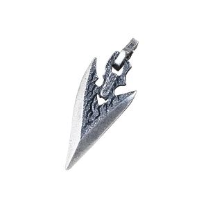 Necklaces Real Silver Vintage Arrow Chain Pendant For Man Male Thai Silver Fashion Simple Design Weapon Necklace Pendant Jewelry