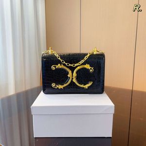 Top Designer Bag Women Fashion Leather Serpentine Pattern Chain Bag High-quality Versatile Ladies Shoulder Crossbody Bags D Tote Handbag G Wallet