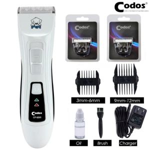 Clippers Professional Codos CP9200 Pet Trimmer Recarregável Cabelo Chave