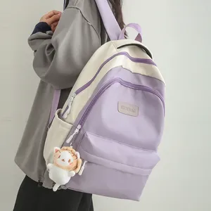 Backpack Fashion Saco de viagem à prova d'água Rucksack Girls Bookbag Kawaii Candy Women College Sweet Mochila para Adolescentes