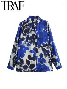 Женские блузки Gal Y2K Printed Women Vintage Casual Blous