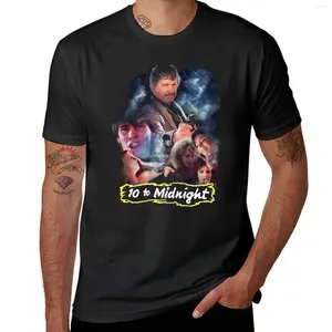 Męskie topy czołgowe 10 do północy T-shirt czarne koszulki T-shirty Mężczyzna dla mężczyzn grafika