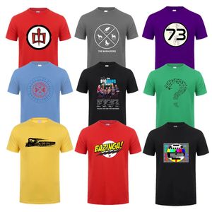 Mode sheldon cooper penny män t shirt sommar kort ärm t -shirt bomullstoppar 240409