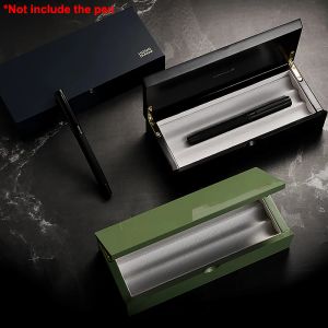 Ручки Hongdian Wooden Fountain Pen Box Box Flip Log Retro Cox Office Desk