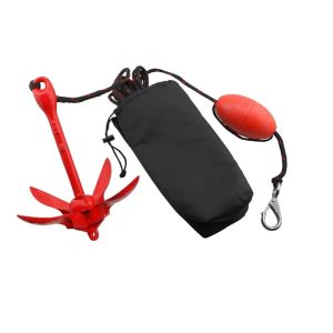 Accessories Portable Folding 1.5kg / 3. Stainless Steel Anchor Buoy Kit for Boat Sailboat Fishing Dinghy Raft
