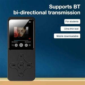 Oyuncu 8128GB Bluetooth Mp3 çalar 1.8 inç Taşınabilir Yüksek Fidelity Music Player Walkman Destek Hoparlör FM Kayıt E -Kitap Öğrencileri