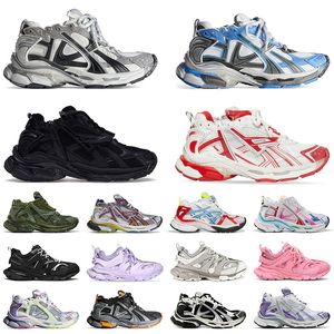 Sapatos de grife, marca de luxo masculino rastrear corredor 7 7.5 3 3 Sapatos Balanciga Runner Sneakers Runners Tennis Shoe Grandpa