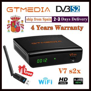 Mottagare Full HD GTMedia V7 S2X Samma som GTMedia V7S HD DVBS2 Satellitmottagare GTMedia V8 Honor med USB WiFi GTMedia V7S2X Ingen app