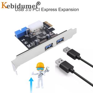 Schede 2Port USB 3.0 PCIE ESPANSION SCHEDE PCI Express PCIE USB 3.0 Adattatore HUB 2PORT USB 3 0 PCI E PCIE EXPRESS 1X