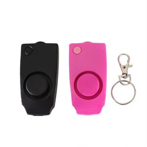 Flickor Personlig anti-varglarmstudent Anti-Wolf Anti-Snatch Device äldre anropare 120dB Bag Pendant Self Defense Keychain