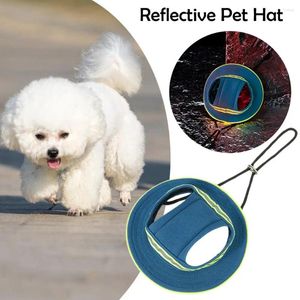 Dog Apparel Charming Pet Hat Stylish Functional Hats For Outdoor Adventures Reflective Sunscreen Options Small To Medium Dogs Night