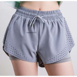 Lulumon Shorts 2024 Summer Anti Blare Biers