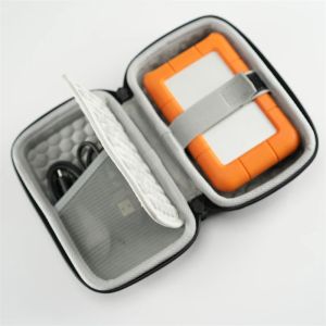 حقيبة حمل محمولة للأزياء لـ Lacie Rugged Pro/Mini/Secure 2.5 Case Storage Case Case