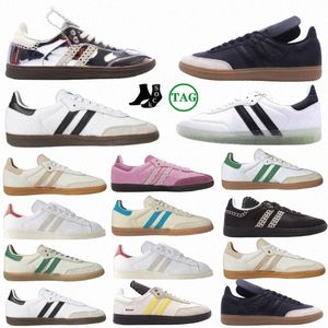 Shoes designer sneakers OG Cloud White Core Black Gum Collegiate Green Gum Grey Toe Aluminum Wonder Footwear White Green Flat mens traine 93sN#