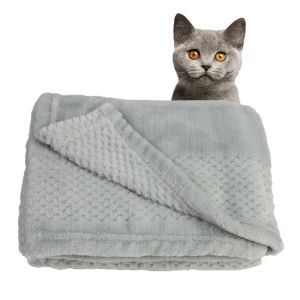 Furniture Winter Warm Pet Blanket Soft Fluffy Dog Solid Pet Bed Sheet Comfortable and Soft Cat and Dog Cushion Blanket Pet Supplies