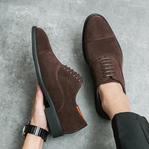 Casual Shoes 2024 Classic Men Men's Leather Men Oxfords Fashion Business Business Business