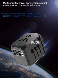 Plug di conversione globale Meet High Power 100-250V 6A Società di conversione di viaggio Universal US US AU UK All in One Travel Adapter 240419