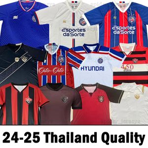 XXXL 4XL 2024 2025 ESPORTE Clube Vitoria Soccer Jerseys ESPORTE Clube Bahia Retro 1998 1999 Jadson Santos Edition Commorative Football Shirt Women Men Minforms