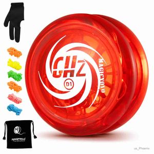 Yoyo ghz 2a Responsivo e profissional Yoyo para iniciantes Classic Plastic Yo-Yo Kids Funny Toys