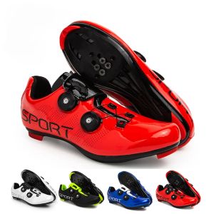 Calzature uomini in bicicletta scarpe da ginnastica tacchette road mountain bici corse con donna maschio bicicletta SPD unisex mtb scarpe zapatillas ciclismo mtb