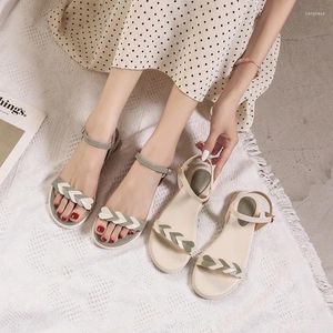 Casual Shoes 2024 Summer Women 2cm Square High Heels Pumps Beach Sexy Club Cute Designer Sandals Vintage Party Dress Green