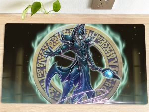 Pads Yugioh Table Playmat Dark Magician TCG CCG Mat Trading Game Mat Myse Pad Gaming Play Mat Mousepad 60x35cm Bezpłatna torba