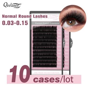 10 casos Falsa vison 003015 Extensão de cílios De Cils Kit Artificial Fake 3D Volume Lashes Professional Lashbeauty Supplies 240415