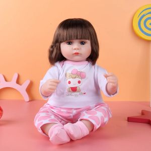 Куклы новорожденный ребенок Reborn Coll эмулирует детские виниловые мягкие клей куклы детские куклы девочки для девочек жизни