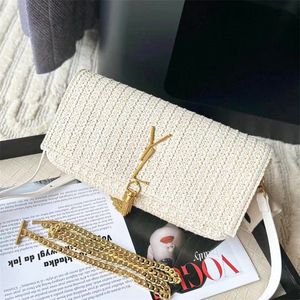 Vintage mens crossbody tassel Bag Women's handbag mens tote summer beach Designer bag Luxury Raffias Straw weave Best seller envelope Clutch Shoulder Even Bags strap