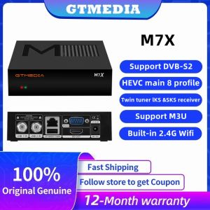 受信機GTMEDIA M7XサポートDVBS2 SKS/IKS/CS/M3U VCM/ACM/MultiSteam Free SK