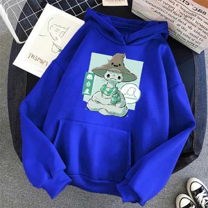 Мужские толстовины 2024 Herfst Losse Hoodie Mooie Slylionins Snake Anime Whothirt Unisex Gedrukt Flees Flees Casual Harajuku Mannen Stree