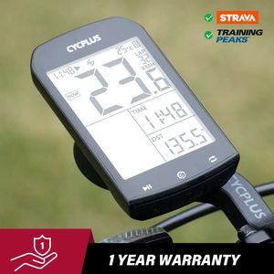 Cycplus M1 Cycling GPS Bicycle Speedometer Bike Computer Bluetooth 40 Ant IPX6 Optometer Tillbehör 240411