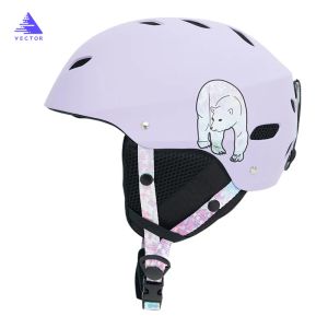 Lights Women Ultralight Skiing Helmet Hot Sale ABS Integrallymolded Snowboard Helmet Cycling Skiing Snow Men Women